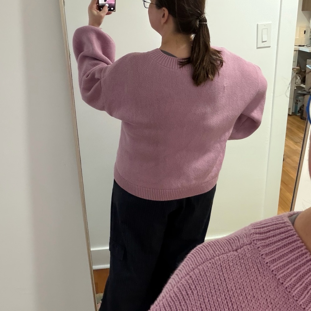 Anthropologie Maeve Graphic City Sweater ‘Take Me to Paris’ crewneck sweater XL - Picture 3 of 6